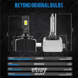 2x New D3S LED TECHNOLOGY Headlight Bulb 6000K White For Jeep Cherokee 2014-2016