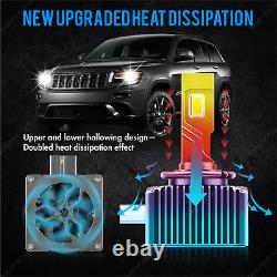 2x New D3S LED TECHNOLOGY Headlight Bulb 6000K White For Jeep Cherokee 2014-2016