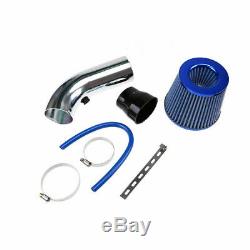 3'' 75mm Car Cold Air Intake System Turbo Induction Pipe Tube + Cone Air Filter