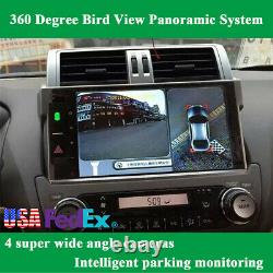 360 Degree Bird View Surround System DVR Record Backup Camera Parking Monitoring