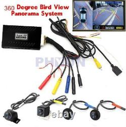 360 Degree Bird View Surround System DVR Record Backup Camera Parking Monitoring