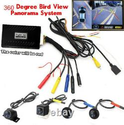 360° HD Universal Car Bird View Panoramic 4 Camera DVR Recorder Monitoring