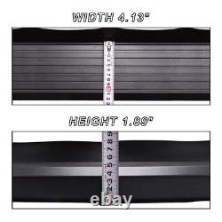 4.13 Running Boards Side Step Nerf Bar For Jeep Grand Cherokee 2-Row 2022-2024