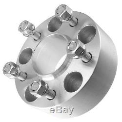 (4) 2 Inch 5x5 (5x127) Wheel Spacers 50mm Adapters Hubcentric