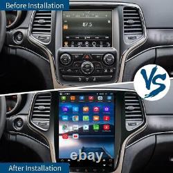 4+64G Touch Screen Play Car Radio Stereo GPS Navigation For Jeep Grand Cherokee