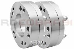 4 Pc 5x4.5 (5x114.3 MM) To 6x5.5 (6x139.7 MM) Conversion Wheel Spacers 2 Thick