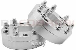 4 Pc 5x5 to 6x5.5 Conversion Wheel Spacers Adapters 2 Thick
