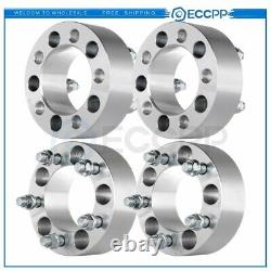 4 Pcs 2 5x4.5 to 5x4.5 Wheel Spacers Bolt 1/2x20 For 2006-2012 Jeep Liberty