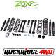 4 Suspension Lift Kit By Zone Offroad Jeep Grand Cherokee 4WD 4X4 ZJ 93-98 J16N