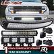42Inch LED Offroad Light Bar Combo + 20 +4 CREE PODS SUV 4WD UTE FORD JEEP 40