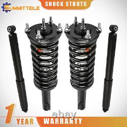 4PCS Front Rear Shock Strut Assembly For 2006-2010 Jeep Grand Cherokee Commander