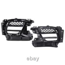 4PCS LED Fog Light Lamps with Cover Bezel For Jeep Grand Cherokee 2017-2022 LH&RH