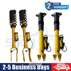 4PCs Front+Rear Spring Shock Struts Assys For Jeep Grand Cherokee SRT 2012-2015