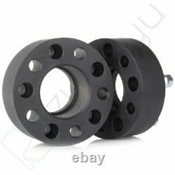 4Pcs 2 50mm 5x4.5 5x114.3 Hubcentric Wheel Spacers For Jeep Cherokee Wrangler
