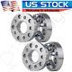 4Pcs 5x4.5 to 5x5 1.25 Adapters 1/2 Wheel Spacers For 1987-2006 Jeep Wrangler