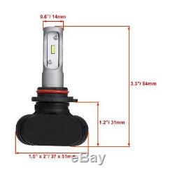4X 9005+9006 6000K 3240W 486000LM Combo LED Headlight Kit Hi/Lo Light Bulbs HID