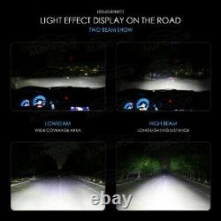 4X 9005 H11 LED Headlight Bulb High-Low Beam For Jeep Grand Cherokee 2011-2017