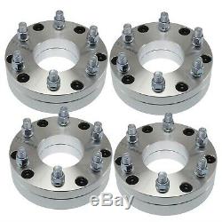 4x 2 5x5 to 6x5.5 HUBCENTRIC Wheel Adapter for Chevy 5 Lug adapter 6 Lug Wheels