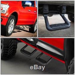 4x Bully Powder-coated Die-cast Aluminum Side Step/bar For Ford/chevy/gmc/dodge