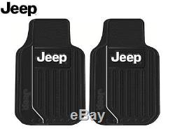 5 Pc Jeep Elite Mopar Front / Rear Floor Mats & Cargo Mat Protector Brand New