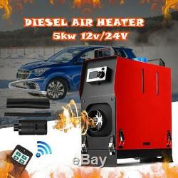 5000W Diesel Air Heater All in 1 5KW 12V Remote Control Truck Boat Motor-Homes