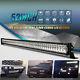 52INCH 672W Led Light Bar Spot Flood Work Driving SUV JEEP Off-road NO Curved
