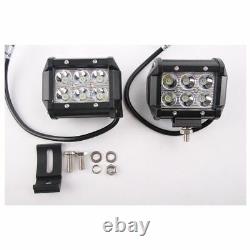 52inch 300W LED Light Bar Offroad+ 22 120W + 4PCS 4 18W Cube Spot Pod Lights