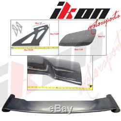 57 Inch JDM GT RS Type Carbon Fiber Deck Trunk Spoiler Wing(Toyota)