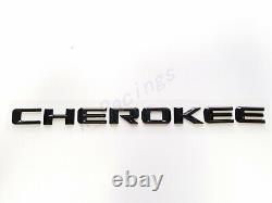 5PCS Gloss Black Front & Rear & Doors & 4X4 EMBLEM 2014-2021 Jeep Grand Cherokee