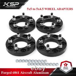 5x5 to 5x4.5 Wheel Adapters for Jeep YJ TJ ZJ XJ KJ KK MK Wheels on WJ WK JK/JKU