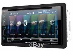 6.2 SOUNDSTREAM CAR STEREO RADIO With BLUETOOTH AUX/USB INPUTS & INSTALLATION KIT