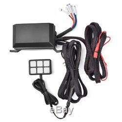 6 Button Switch Panel Relay Module Wiring Harness Kit for LED Off Road Light Bar