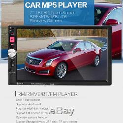 7'' 2 DINBluetooth HD Screen Car Stereo Radio MP5/MP3 Player FM/USB/AUX Spiffy