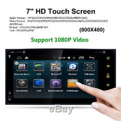 7 HD 2din Car Radio Stereo Player Android 6.0 Wifi GPS Navigation FM AM BackUSB