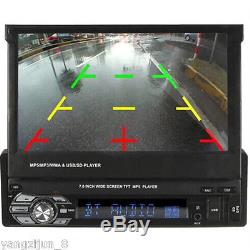 7'' HD Bluetooth Touch Screen Car Stereo Radio 1 DIN FM/MP5/MP3/USB/AUX With GPS