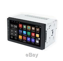 7'' Touch Screen 2-Din Car Wifi GPS Navigation Android 6.0 Bluetooth MP5 Player