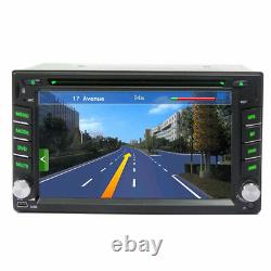 7Colors GPS Navigation 2Din HD Car Stereo DVD CD Player FM Bluetooth Radio iPod