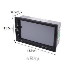 7inch 2DIN HD Stereo Audio Dash Player Car Radio FM GPS Navigation with Free Map
