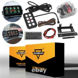 8 Gang LED Touch Switch Panel Box Universal Control System 12V 24V Auto Marine