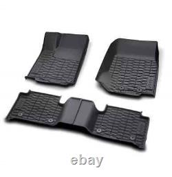 82216590AA All-Weather Floor Mats Jeep Grand Cherokee 2 Row (2022-2024) Mopar OE