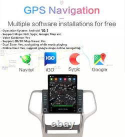 9.5 Android 10.1 Stereo Radio GPS Player For Jeep Grand Cherokee 2011 2012 2013