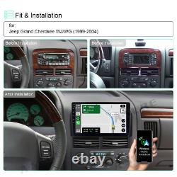 9 Android 12 Stereo Radio GPS for Jeep Grand Cherokee 1999-2004 Apple Carplay