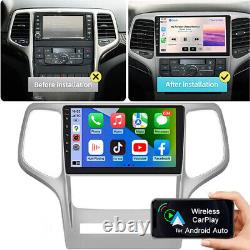 9 For 2008-13 Jeep Grand Cherokee Android 12 Apple Carplay Gps Car Radio Stereo