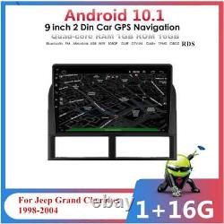 9''For Jeep Grand Cherokee 1998-04 Android 10.1 Car Stereo Radio GPS WIFI BT DAB