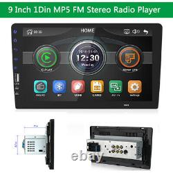 9 Single 1Din Stereo Radio FM MP5 Player Touch Screen WINCE Head Unit Universal