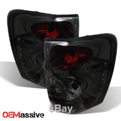 99-04 Jeep Grand Cherokee Smoked Tail Lights Brake Lamps Left+right 1999-2004