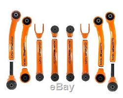 Adjustable Control Arm Set Jeep Grand Cherokee ZJ 93-98 WITH OEM RUBBER BUSHINGS