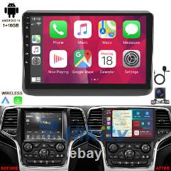 Android 11 Apple Carplay Radio Stereo GPS Navi For Jeep Grand Cherokee 2014-2017