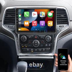 Android 12 Car Radio GPS Carplay 32G For Jeep Grand Cherokee Trackhawk 2014-2020