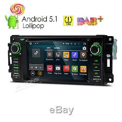Android 5.1 Car DVD GPS Radio Stereo TPMS for Jeep Grand Cherokee Dodge Chrysler